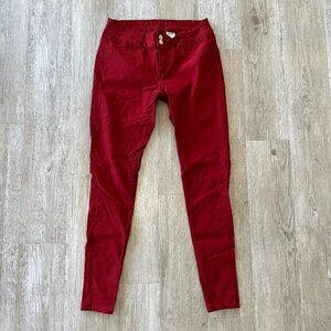 Womens VIP Jeans Red Skinny Jeans - 15/16